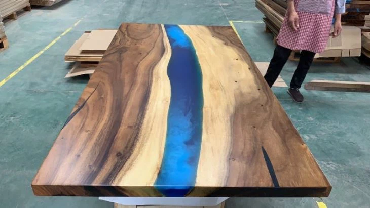 Solid Wood Tea Table For Sale