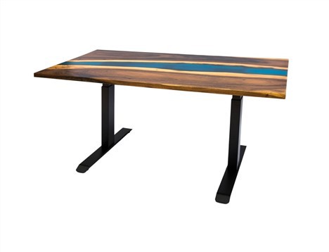 Qatronlar yong'oq daryosi ovqatlanish stoli