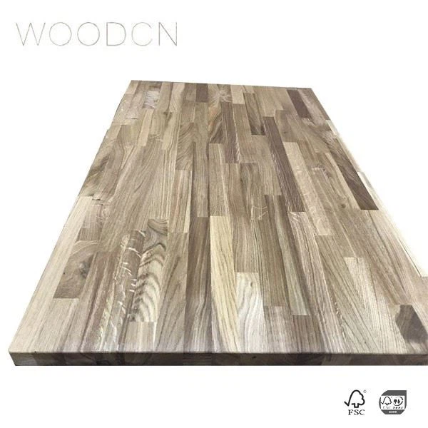 Solid Beech Wood Butcher Block Dining Style Table Top